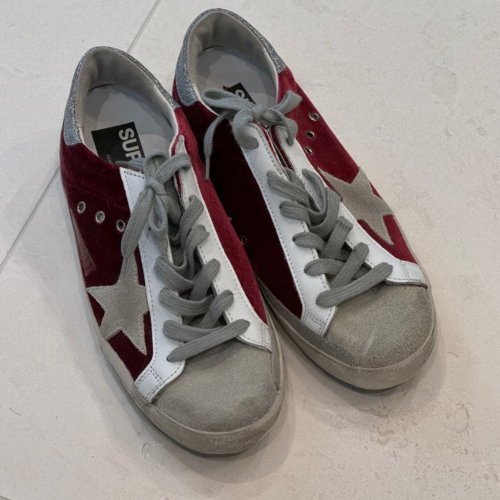 Golden Goose velvet sneakers size 37